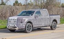 <p>No powertrain details have been revealed, but rumors persist that a new, more efficient 4.8-liter V-8 will replace the current beloved 5.0-liter V-8.</p>