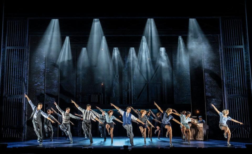 The Company perform a musical number (Johan Persson)