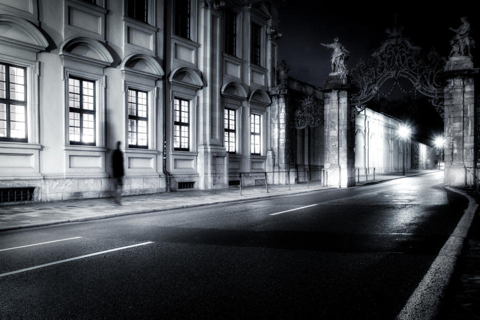 January 6: Downtown Escape by staefan78. 'A lonesome sneak out of the inner city of Würzburg, Germany. Maybe after some glasses of mulled wine at the Christmas fair...'