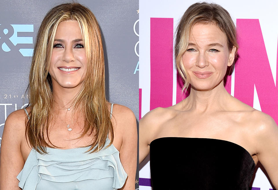 30. Jennifer Aniston and Renee Zellweger take a stand against shaming by writing op-eds