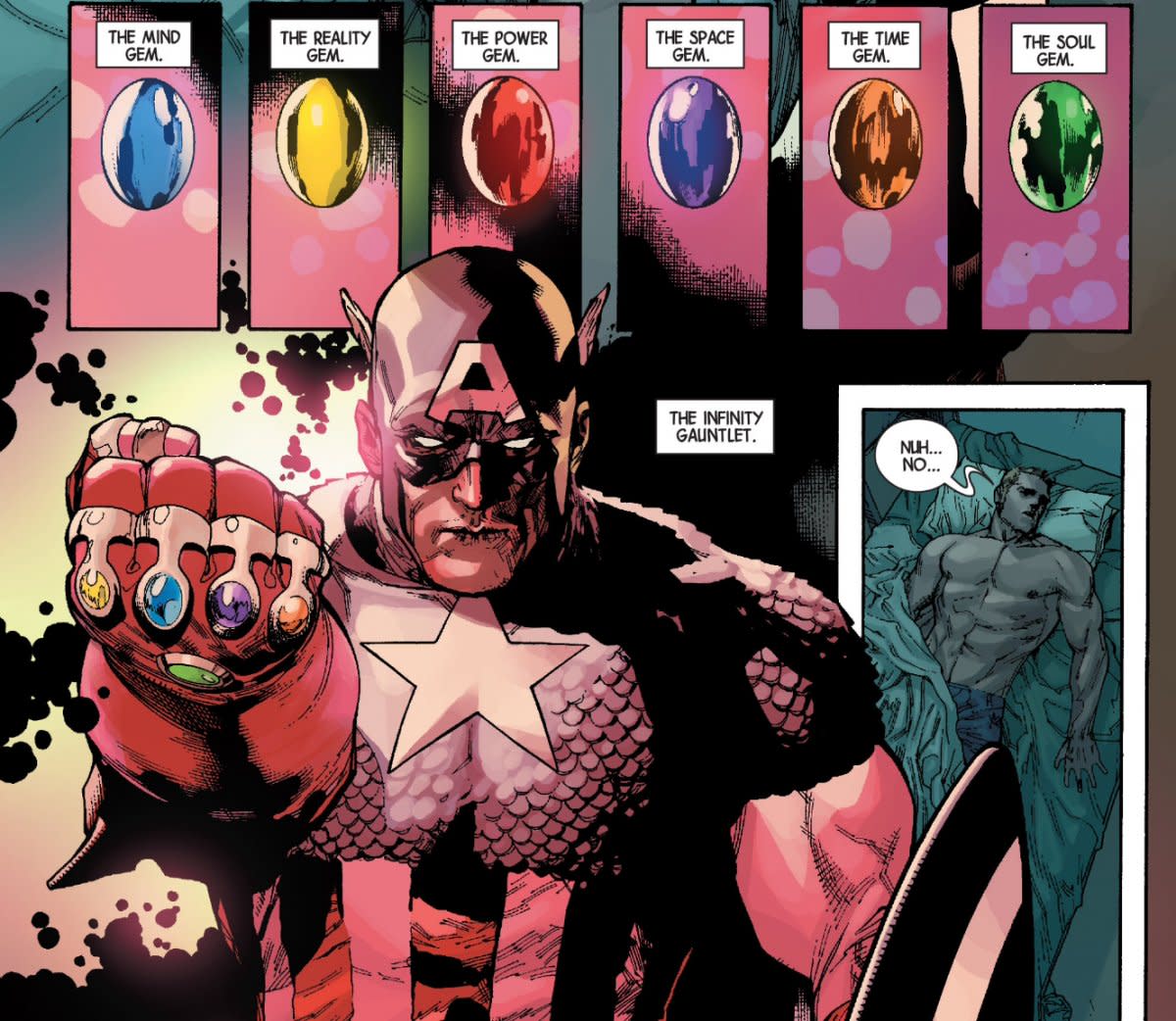 captain america infinity gauntlet