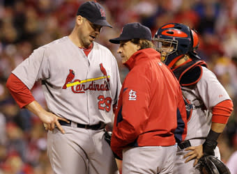 Tony La Russa's handling of the St. Louis pitching staff has been hailed as brilliant during the 2011 postseason