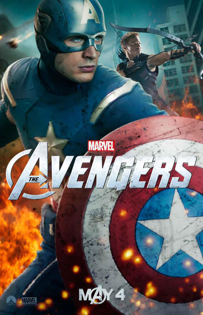 Chris Evans in Marvel's "The Avengers" - 2012