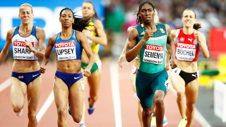 Caster Semenya at the 16th IAAF World Athletics Championships London 2017. (Photo by Andy Lyons/Getty Images for IAAF)