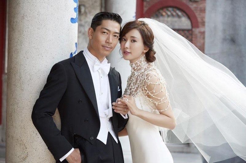 為了製造與父母的共同回憶，林志玲與AKIRA選在台南拍攝婚紗照。（林志玲工作室提供）