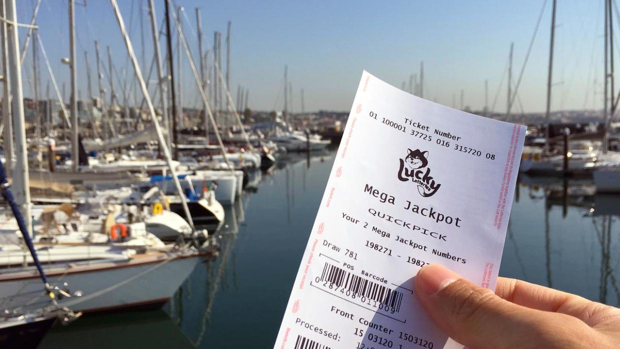 A keen fisherman has won $1m in Lotto.