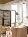 <p> 'Steel-framed windows is a wonderful way to let light into a small kitchen,' says Jennifer Ebert, digital editor, Homes & Gardens. 'By using steel-framed doors and windows internally as well as externally, you can unify an existing period property with a contemporary extension. They also allow a space to be filled with light. Fire-rated steel-framed dividers and partitions are also available.' </p> <p> If investing in new doors or windows is out of the question, then consider creating your own by painting your door frames. There are many paints that allow you to paint on both woodwork or plastic.  </p>