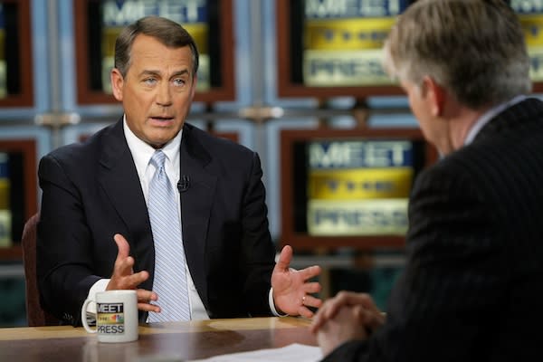 Boehner to sit down on NBC