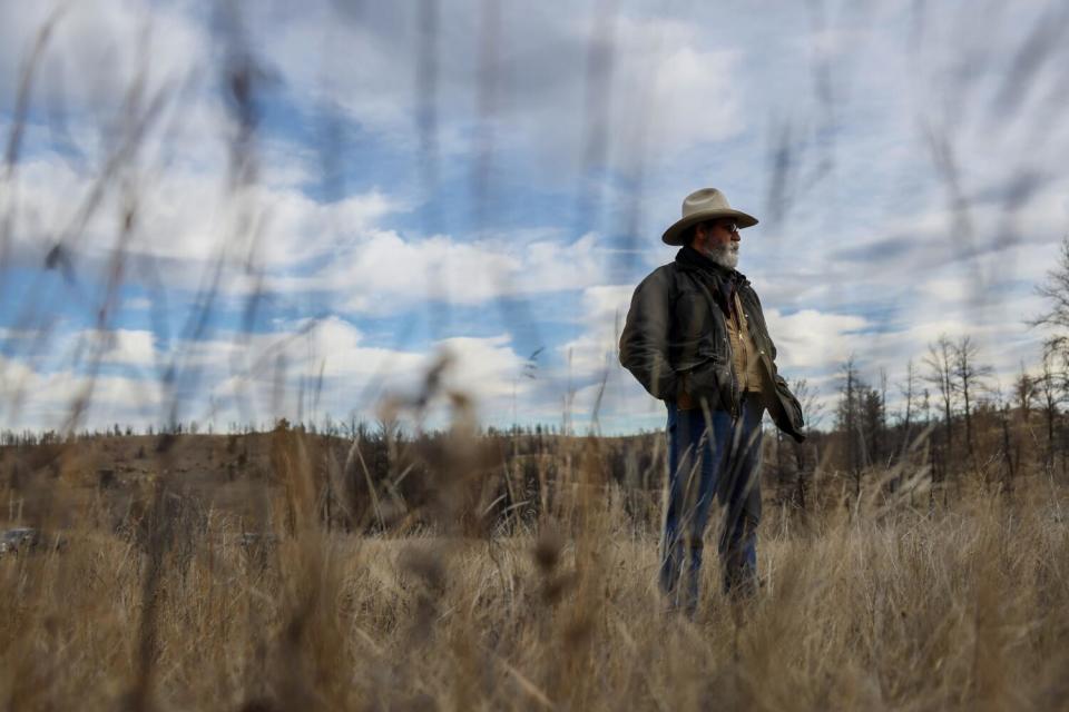 Rancher Clint McRae was raised outside Colstrip and has followed in his father's footsteps.