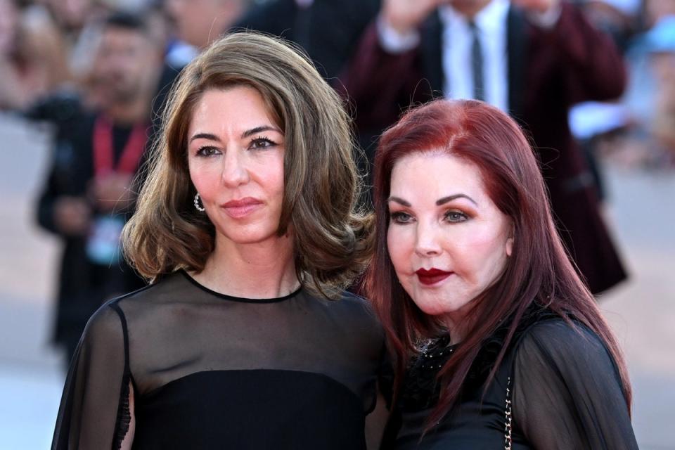 Sofia Coppola and Priscilla Presley (Getty Images)