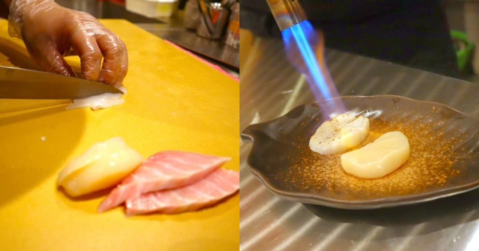 Sushi Zanmai - Sashimi preparation