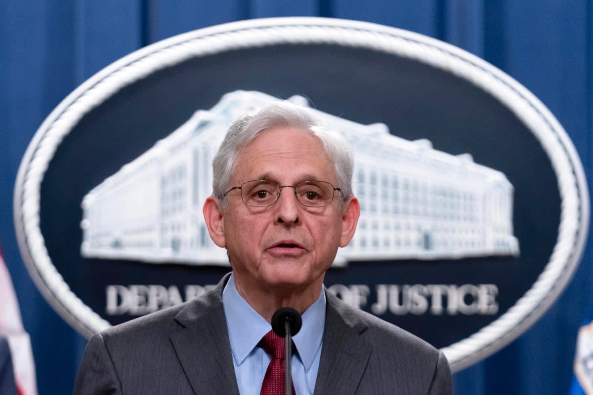 An attempt to hold Attorney General Merrick Garland in inherent contempt of Congress failed on Wednesday  (AP)