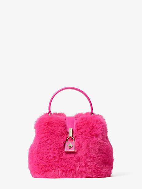 Remedy Faux Fur Small Top-Handle Bag