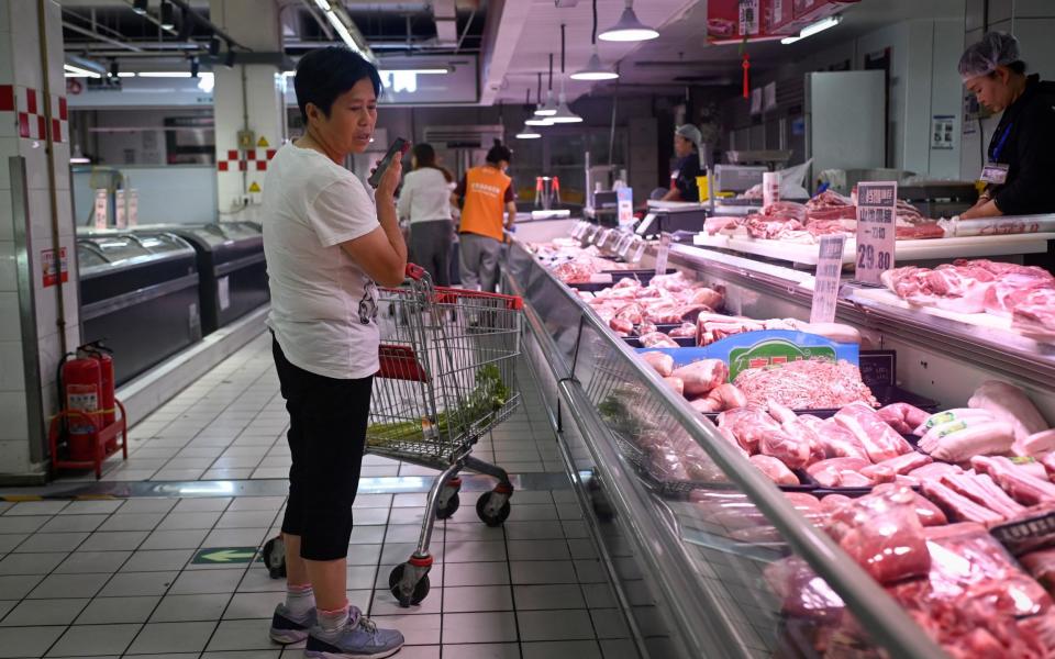 Pork is China's most popular meat