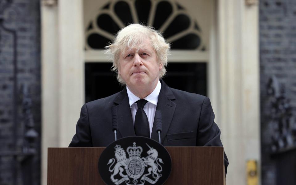 Boris Johnson pays tribute  -  Pippa Fowles / No10 Downing Street