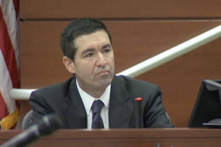 Dr Brett Negin testifying for the defence at the penalty phase of the trial of Parkland shooter Nikolas Cruz (Law & Crime)