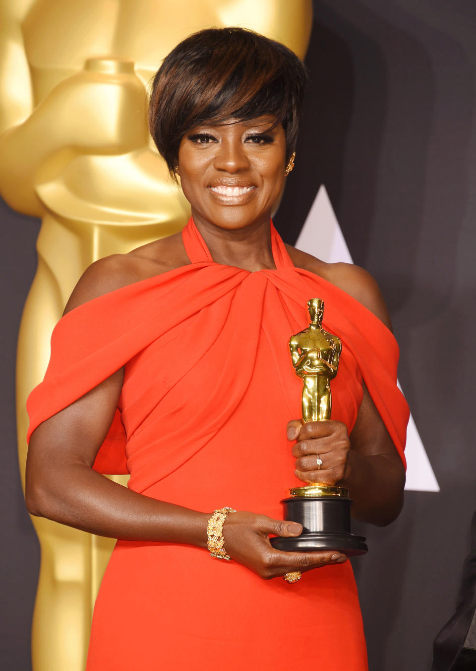 <span><span>Actress Viola Davis, winner of the award for Actress in a Supporting Role for 'Fences,' 2017 </span><br><span>Jeffrey Mayer/Getty</span></span>