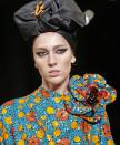 <p>Models wore head wraps and scarves to "get rid of hair." (Photo: AP Images) </p>