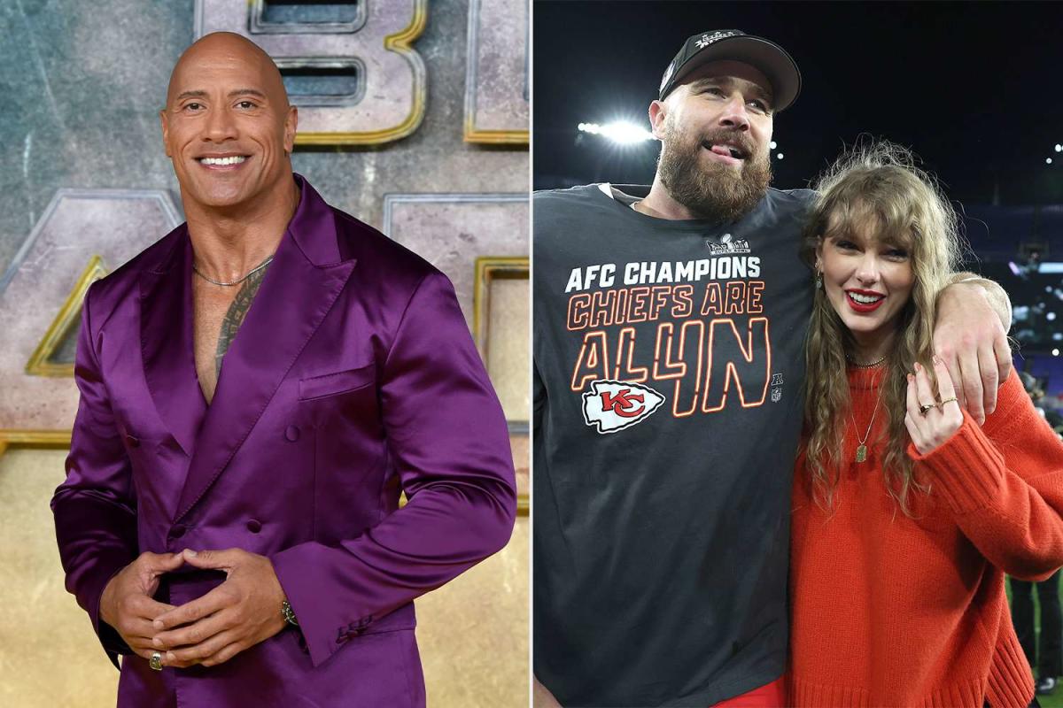 Dwayne Johnson Is on Board with Taylor Swift and Travis Kelce's  Relationship: 'Love It' - Yahoo Sports