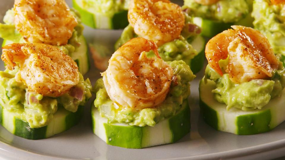 Shrimp Cucumber Bites