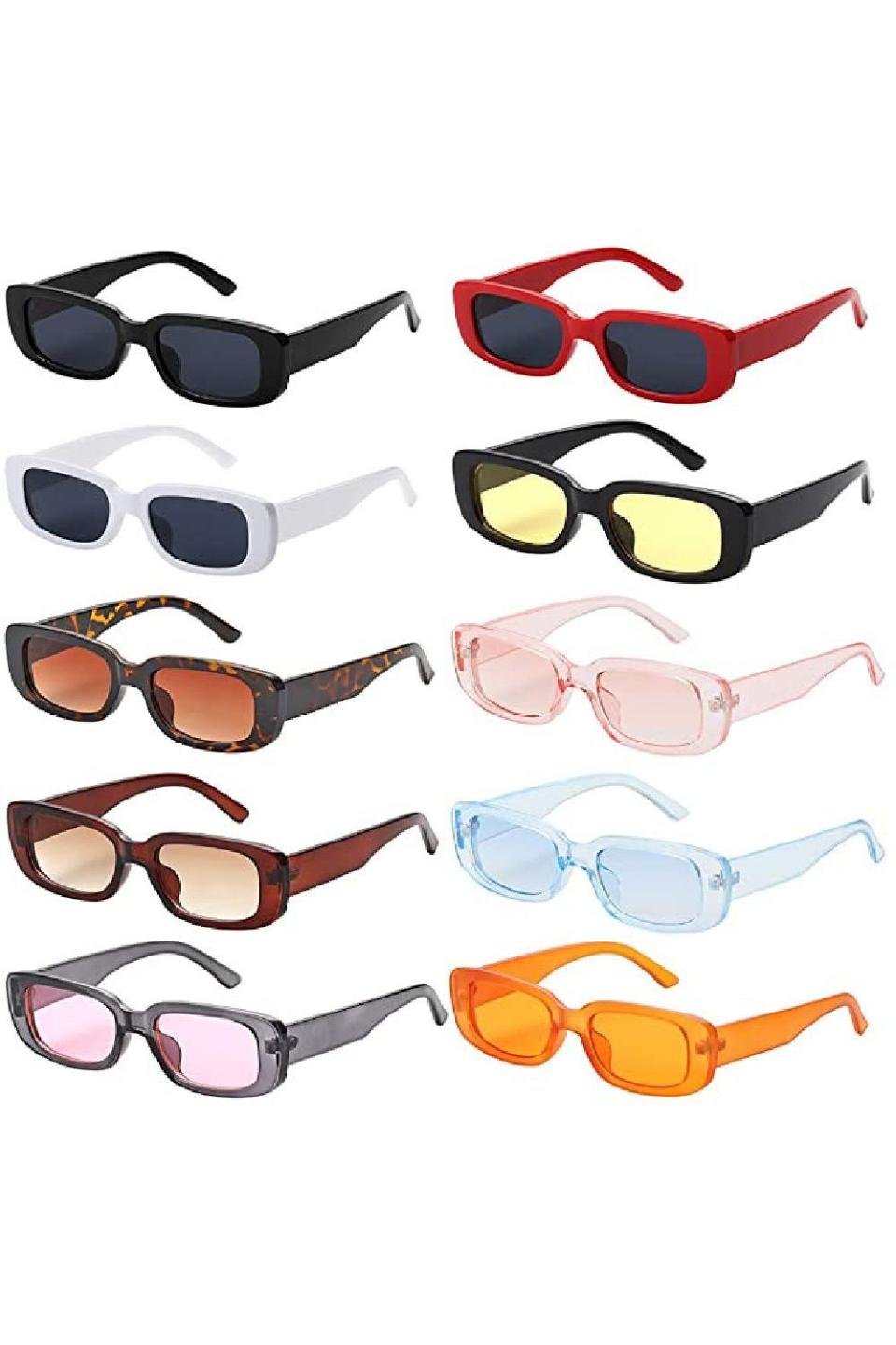 31) Women Small Square Sunglasses