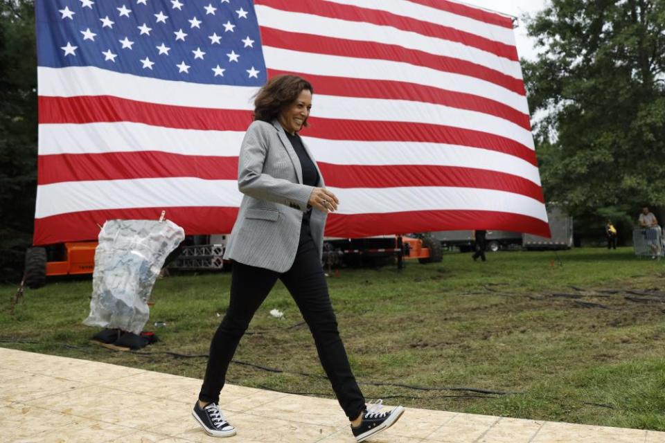 <span>Photograph: Charlie Neibergall/AP</span>