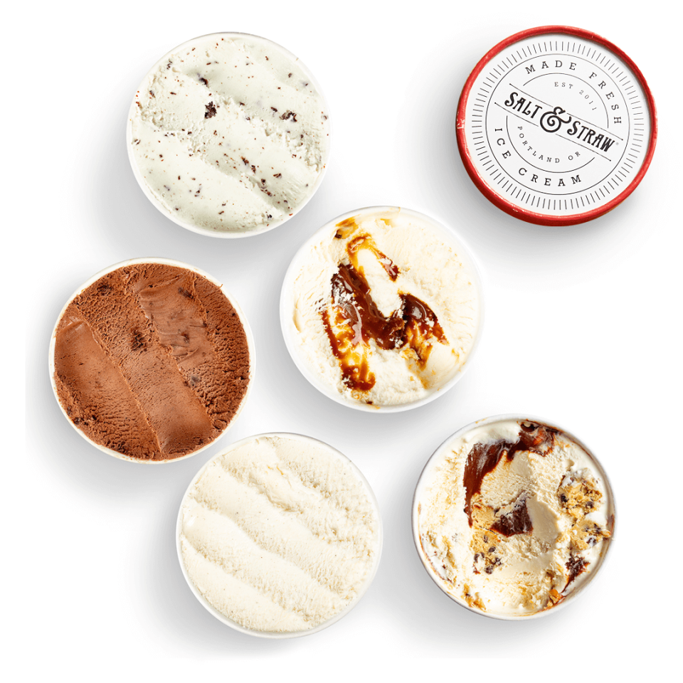 3) Salt & Straw Best-Sellers Pint Pack