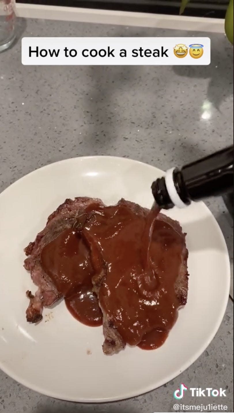 TikTok toaster steak