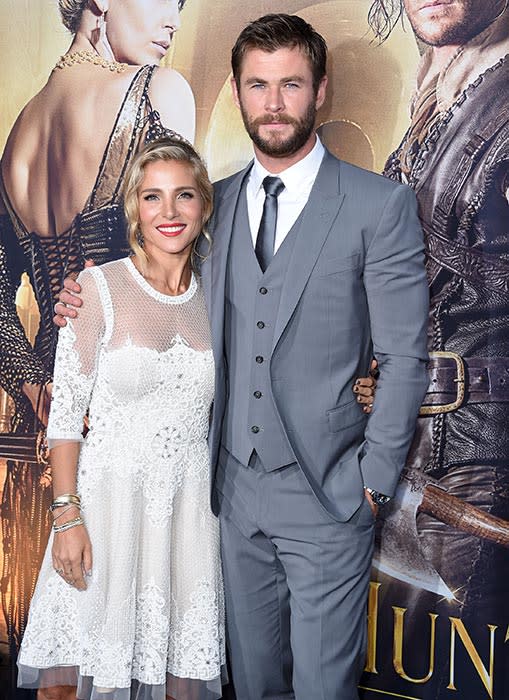 Chris Hemsworth and wife Elsa Pataky
