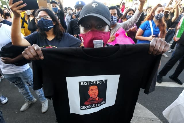 Minneapolis Police Death Los Angeles Protest