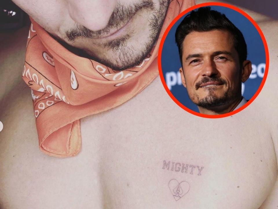 orlando bloom tattoo