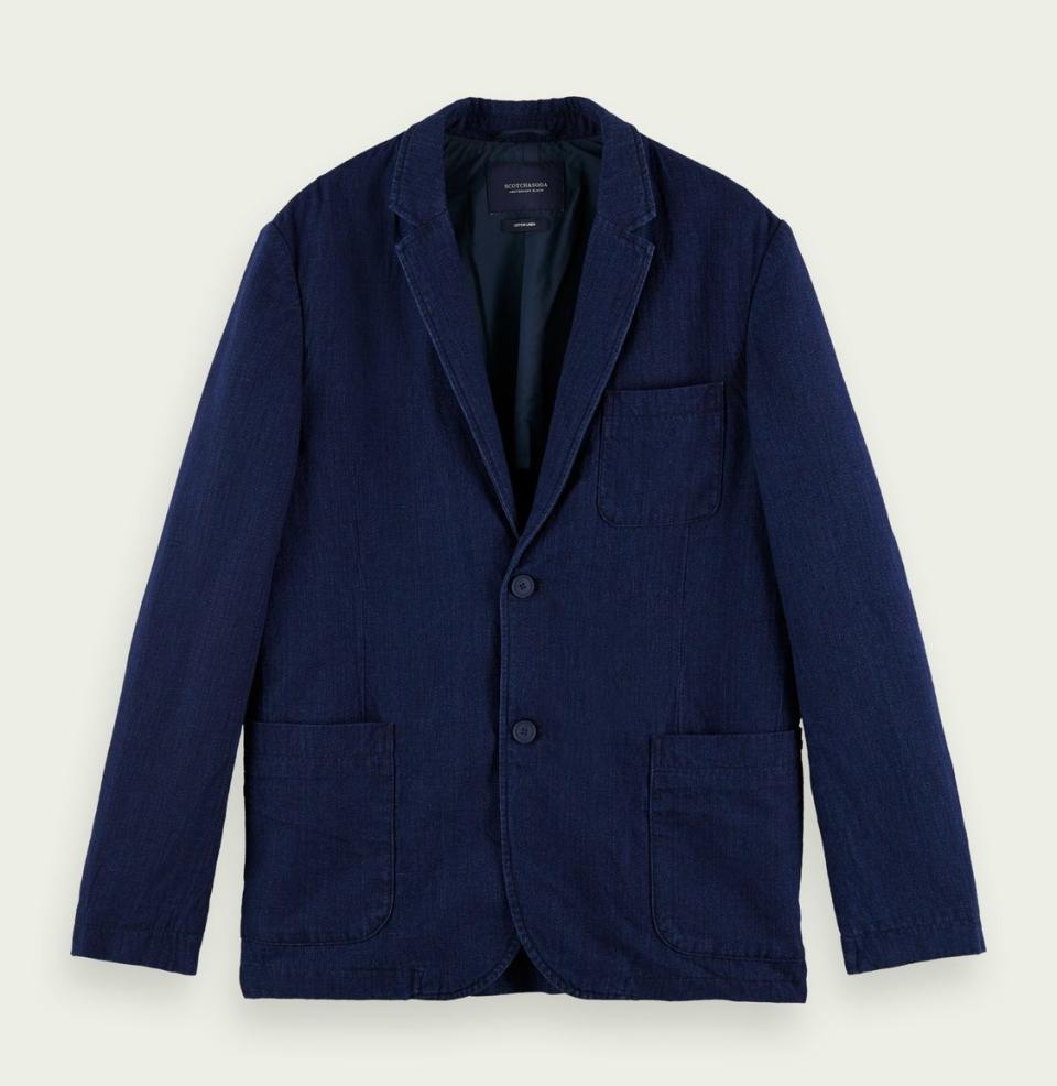 Scotch-Soda-Indigo-Blazer