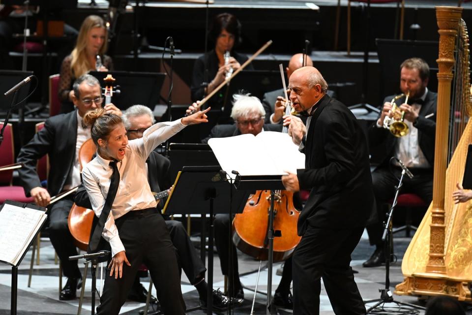 Anna-Lena Elbert performed György Ligeti’s Mysteries of the Macabre  (Chris Christodoulou)