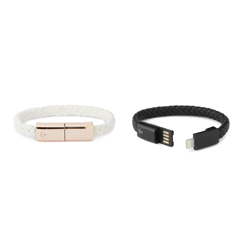 <p><a href="https://go.redirectingat.com?id=74968X1596630&url=https%3A%2F%2Fwww.uncommongoods.com%2Fproduct%2Fcharging-cord-bracelet&sref=https%3A%2F%2Fwww.housebeautiful.com%2Fentertaining%2Fholidays-celebrations%2Fg34417015%2Fpractical-gifts%2F" rel="nofollow noopener" target="_blank" data-ylk="slk:Shop Now;elm:context_link;itc:0;sec:content-canvas" class="link ">Shop Now</a></p><p>Charging Cord Bracelet</p><p>uncommongoods.com</p><p>$49.99</p><span class="copyright">Uncommon Goods</span>