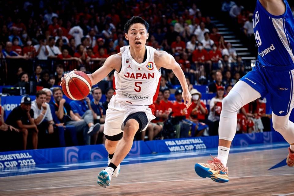 日本國家隊當家後衛河村勇輝。FIBA提供
