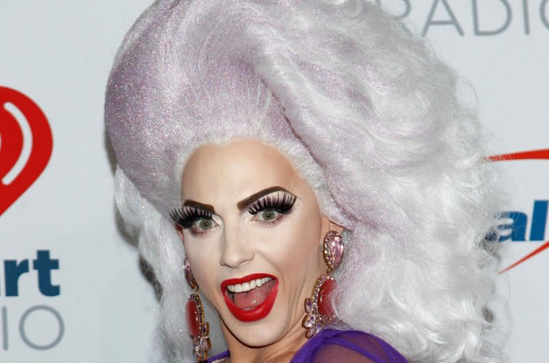 Justin Johnson shed his Alyssa Edwards persona for "The GOAT." File Photo by James Atoa/UPI