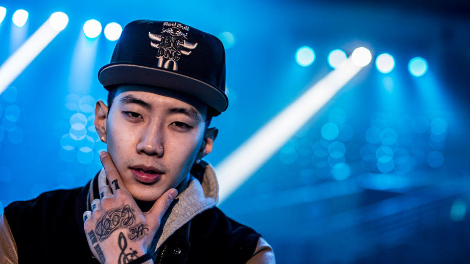 Pictured here, Korean rapper Jay Park.