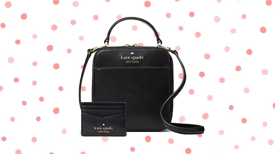 Get this purse and this card case for less than $100 using the coupon code at checkout.