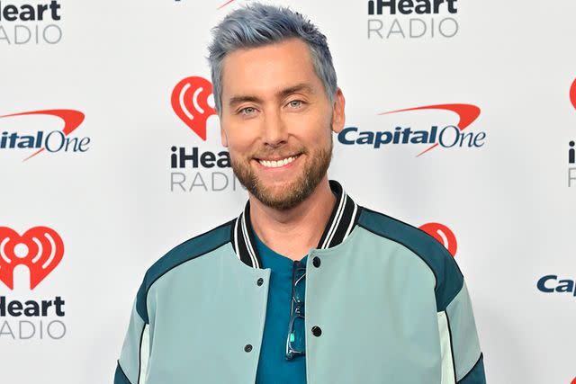 <p>David Becker/Getty</p> Lance Bass