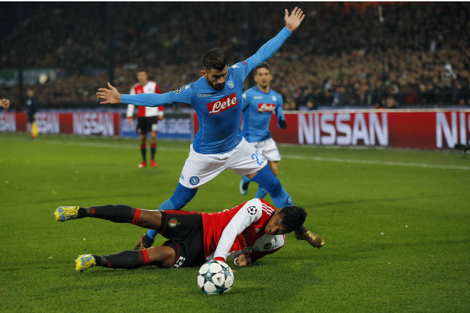 Napoli haven’t lived up to the hype in Europe