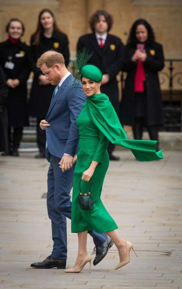 Strathberry East/West Mini -Bottle Green-Meghan Markle - Dress Like A  Duchess