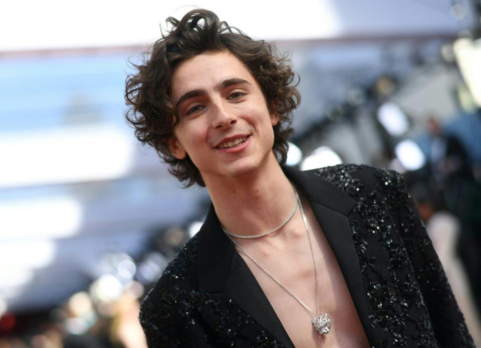 US-French actor Timothee Chalamet attends the 94th Oscars at the Dolby Theatre in Hollywood, California on March 27, 2022. (Photo by VALERIE MACON / AFP) (Photo by VALERIE MACON/AFP via Getty Images)