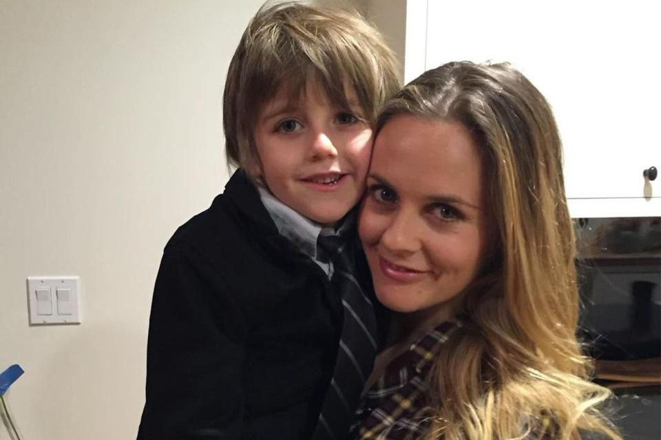 <p>Alicia Silverstone/Instagram</p> Alicia Silverstone and her son Bear