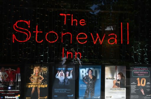 The Stonewall Inn where riots over police raids in 1969 launched the gay rights movement in the US