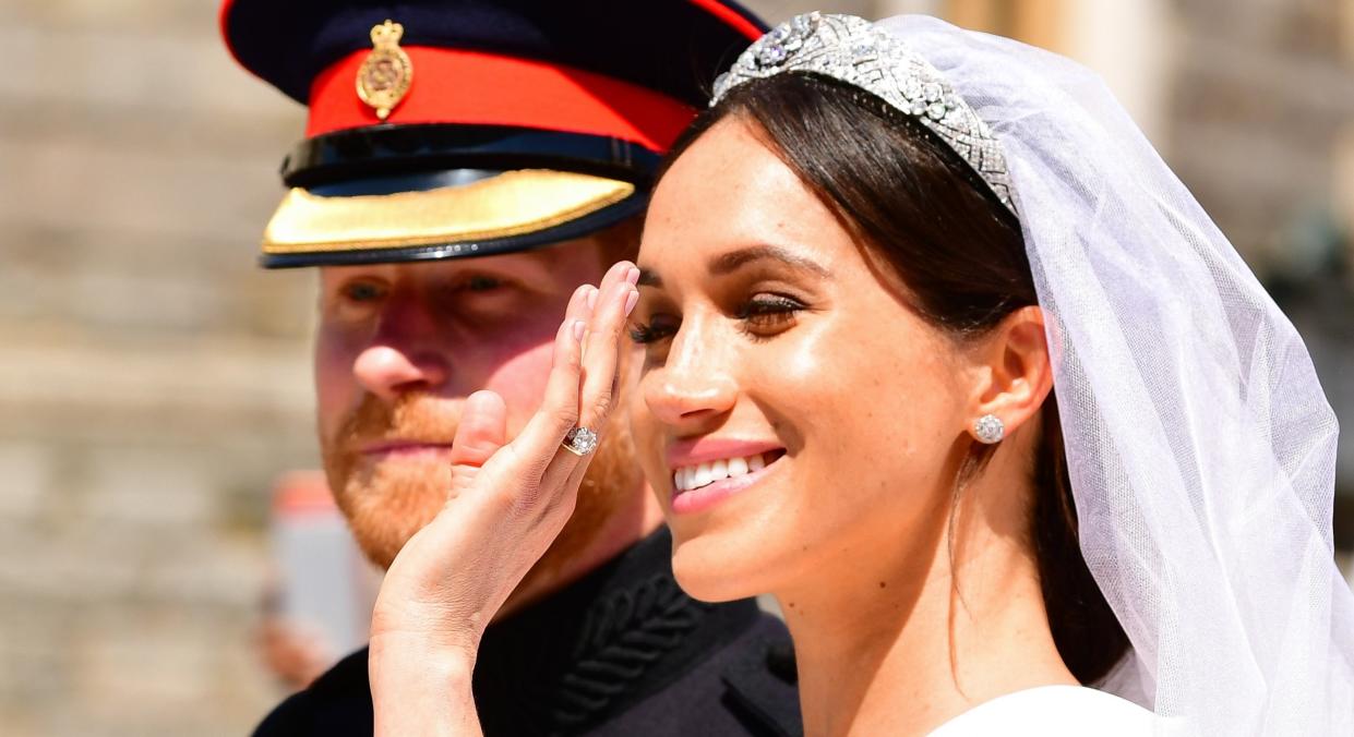 The facialist behind Meghan Markle's glowing wedding skin has revealed her go-to beauty supplement [Image: Getty]