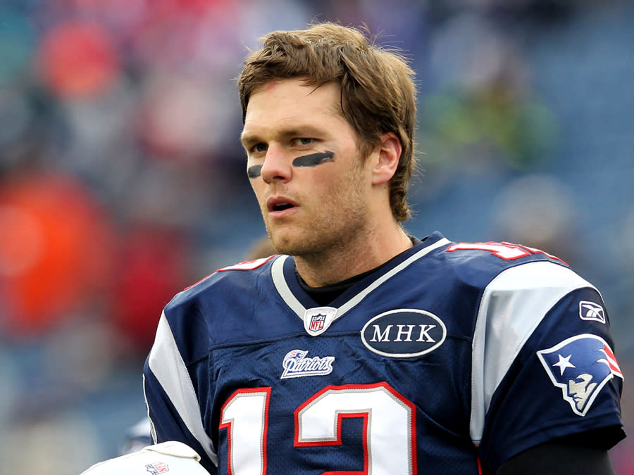 tom brady new england patriots quarterback