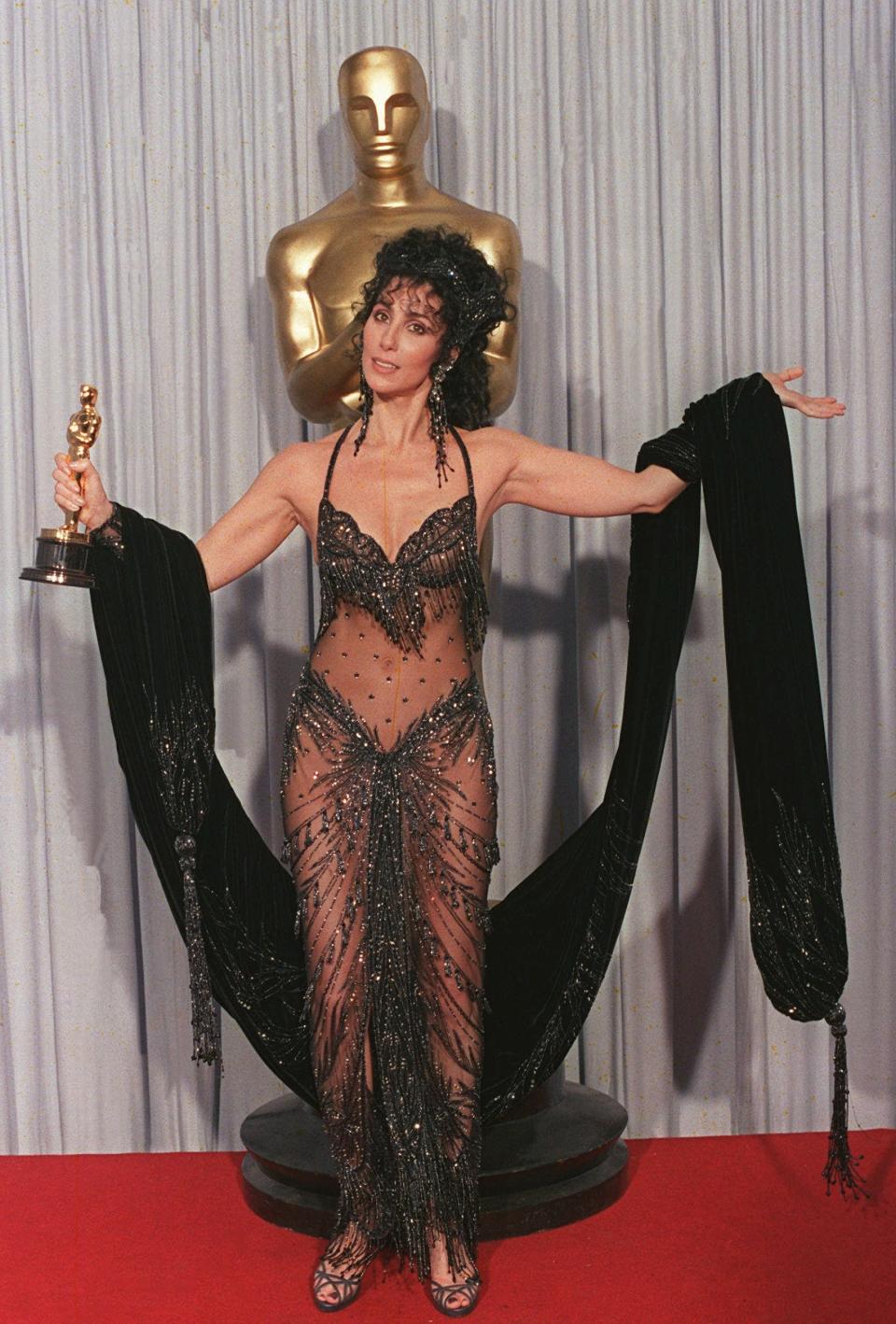 Cher Oscars bob Mackee