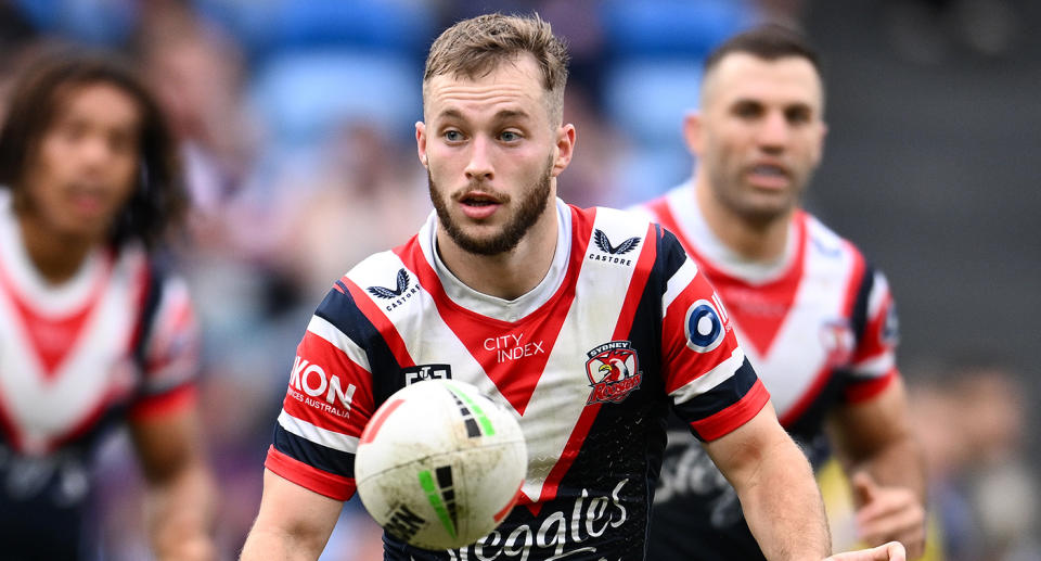 Seen here, Sam Walker playing with the Roosters.