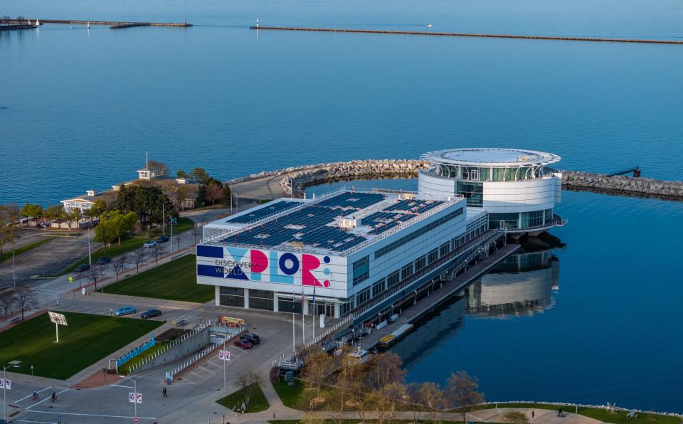 Discovery World has installed more than 650 solar panels in partnership with We Energies.