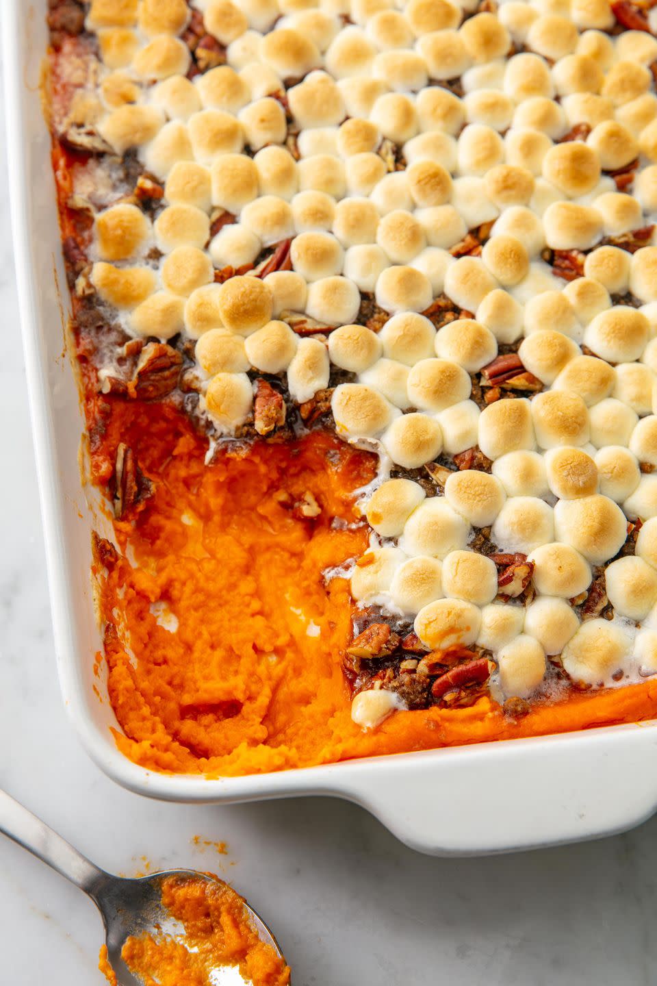 Sweet Potato Casserole With Marshmallows